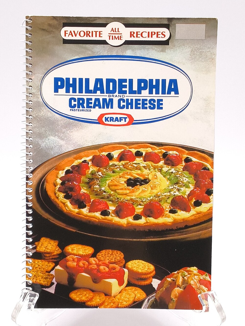 1988 Kraft Philadelphia Cream Cheese Cookbook Recipes - Cheesecake Classics